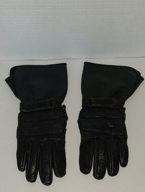 Leather MOMA Womens Motorcycle Gloves XS
